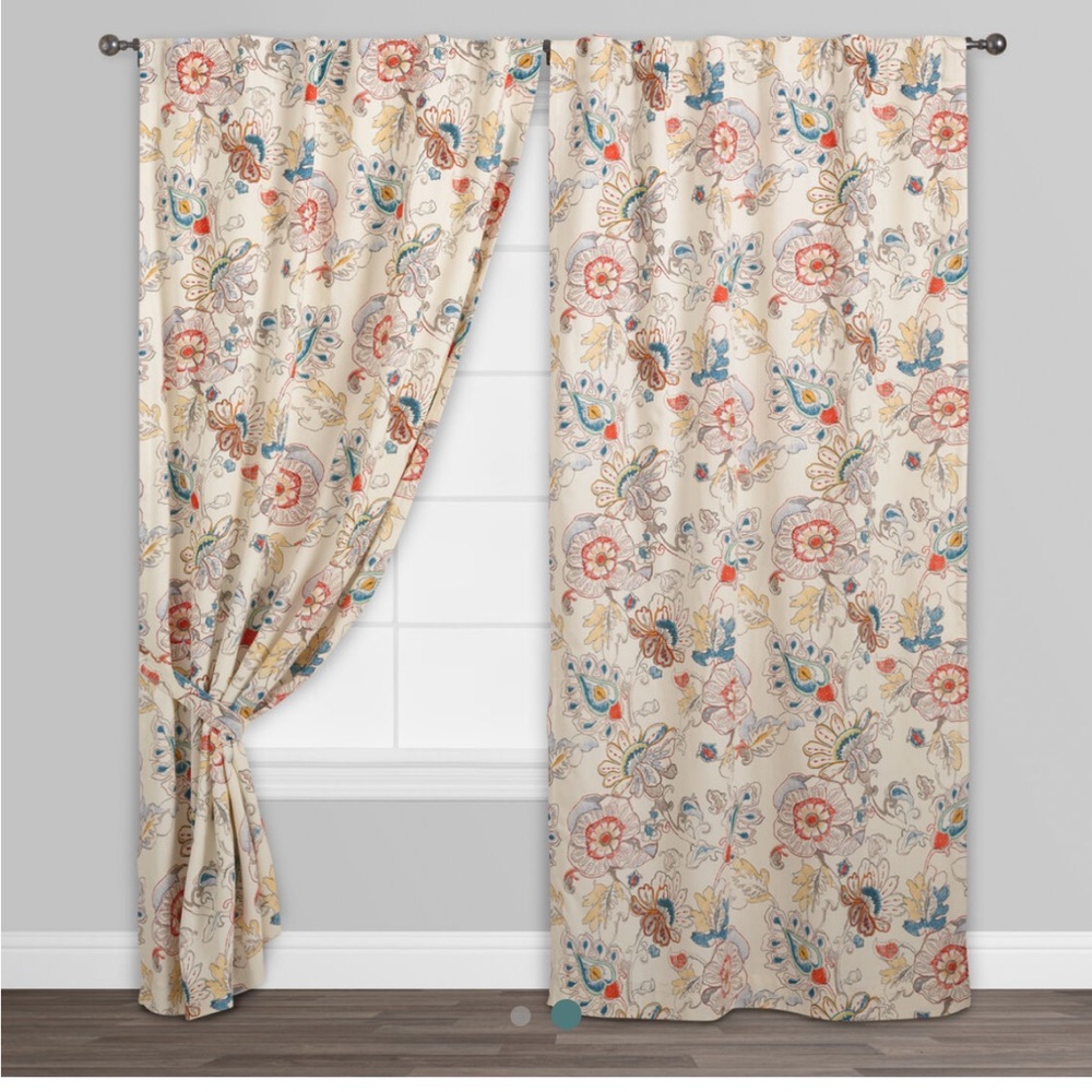 4 panels Corinne-World Market curtain panels. Smoke free home. Great shape.